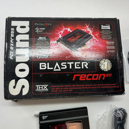 Fatal1ty Blaster Recon  3D Surround Sound Device for PC 70SB135400000