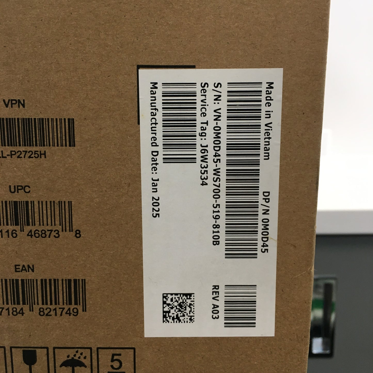 New Dell 27" P2725H IPS LCD IPS 100Hz Gaming Monitor