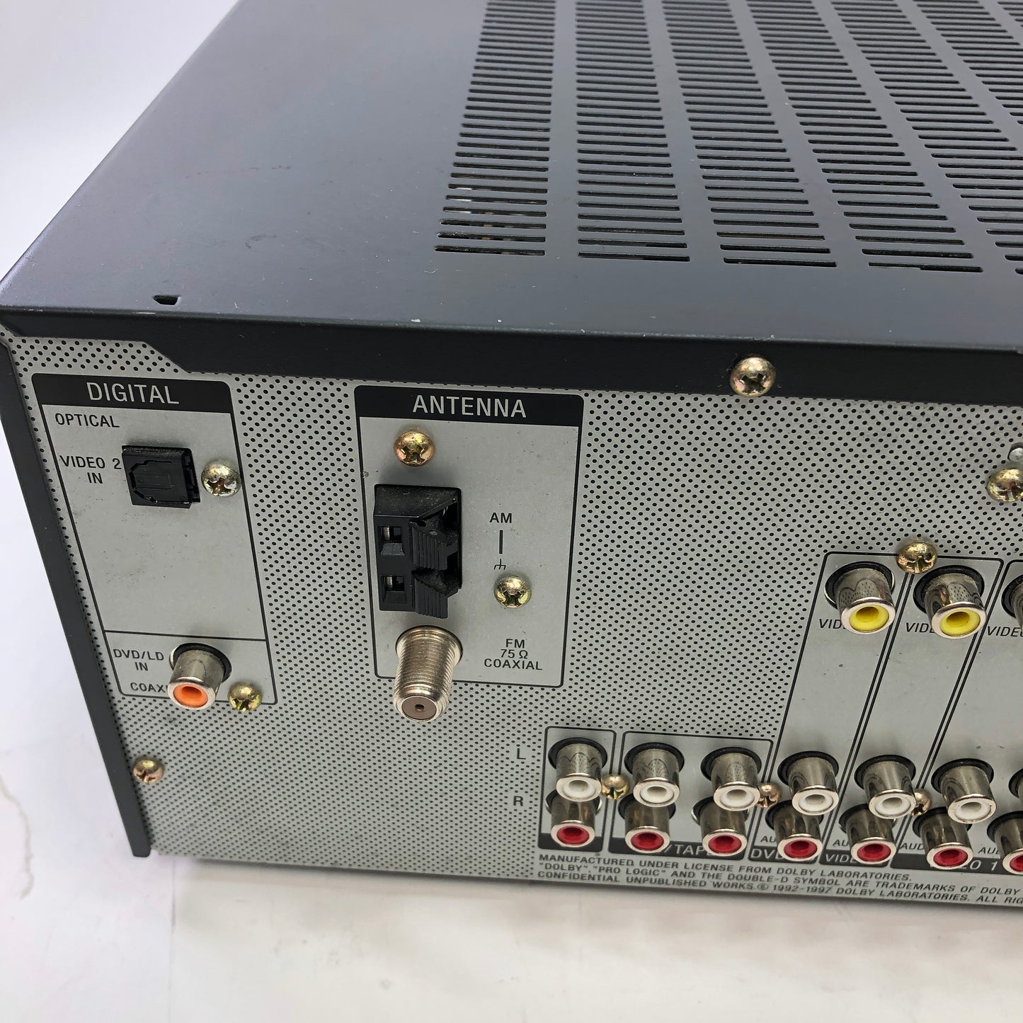 Sony Receiver STR-K740P FM Stereo/ FM-AM Receiver