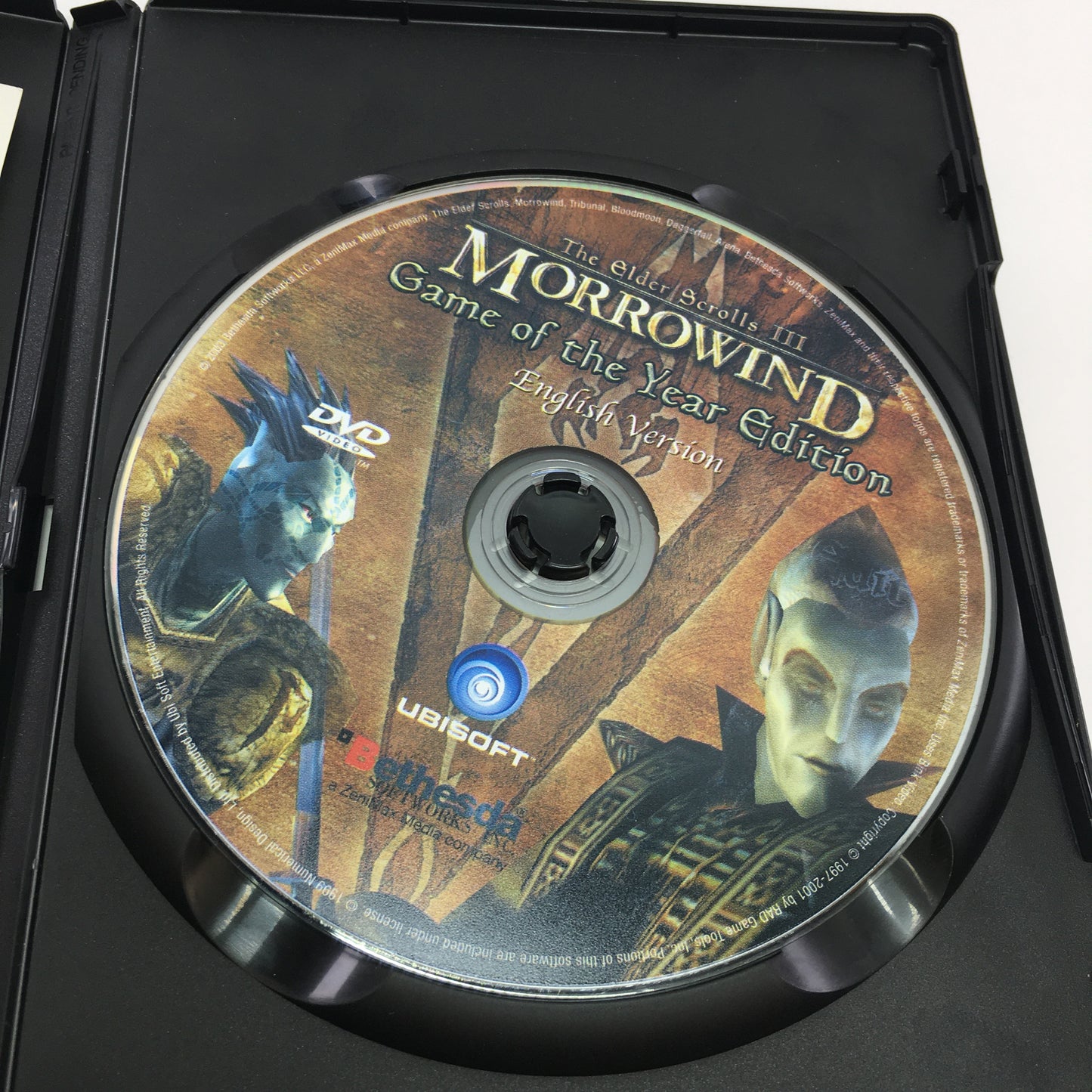 Elder Scrolls III Morrowind [Game of the Year] (PC) in Original Box No Manual