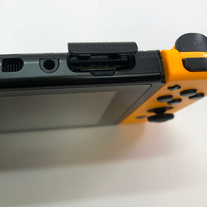 Nintendo Switch v2 Video Game Console Only HAC-001(-01) Wario Colors Joycon 