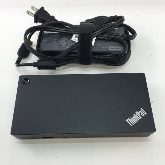 Lenovo ThinkPad USB-C Dock Gen 2 Docking Station LDC-G2 w Power Supply
