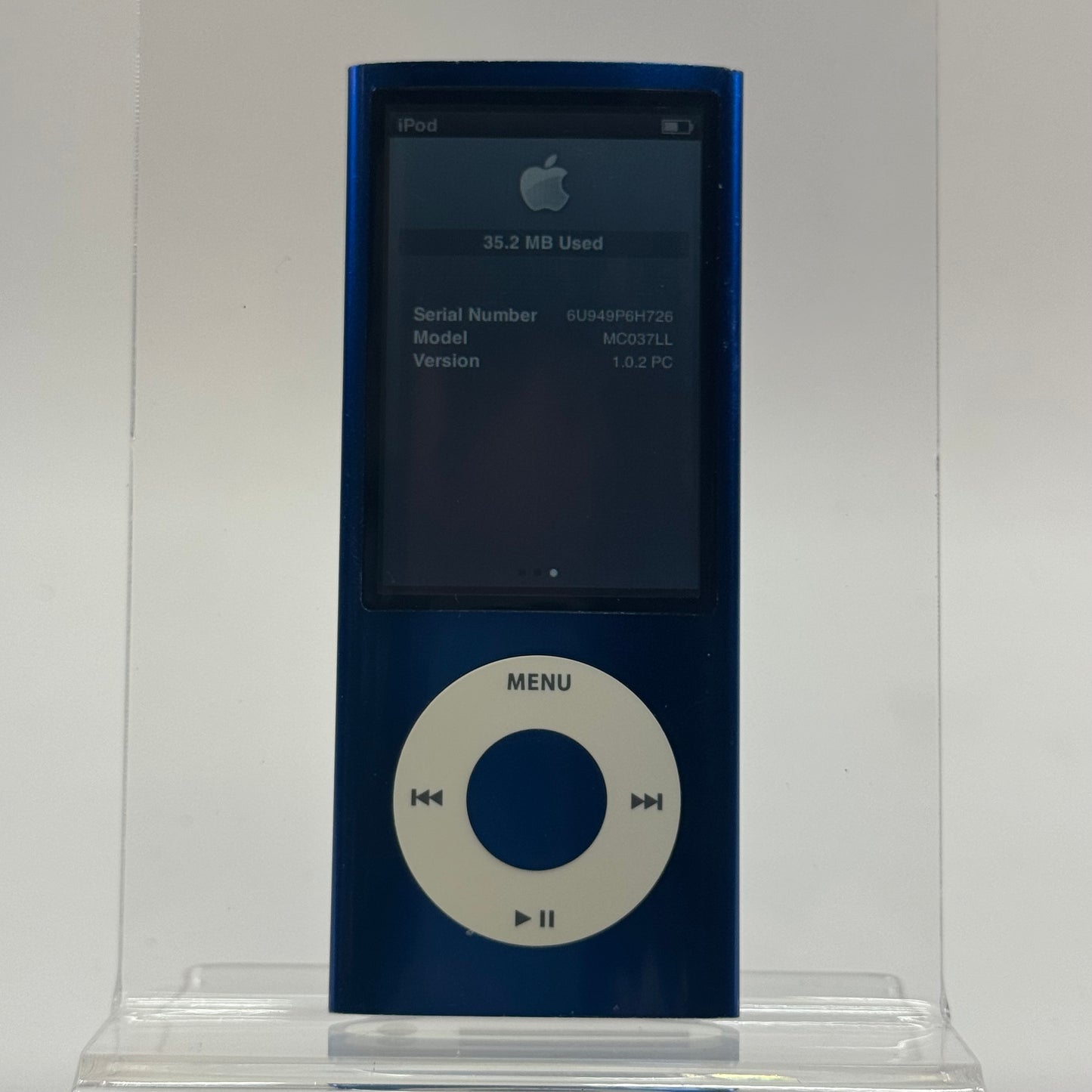Apple iPod Nano 5th Gen 8GB Blue A1320
