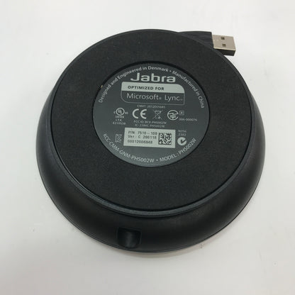 Jabra PHS002W Conference Bluetooth Speakerphone, Tested, Working w/ Case