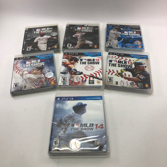 MLB The Show Collection [08-14], Most CIB, Sony PlayStation 3 PS3 Games