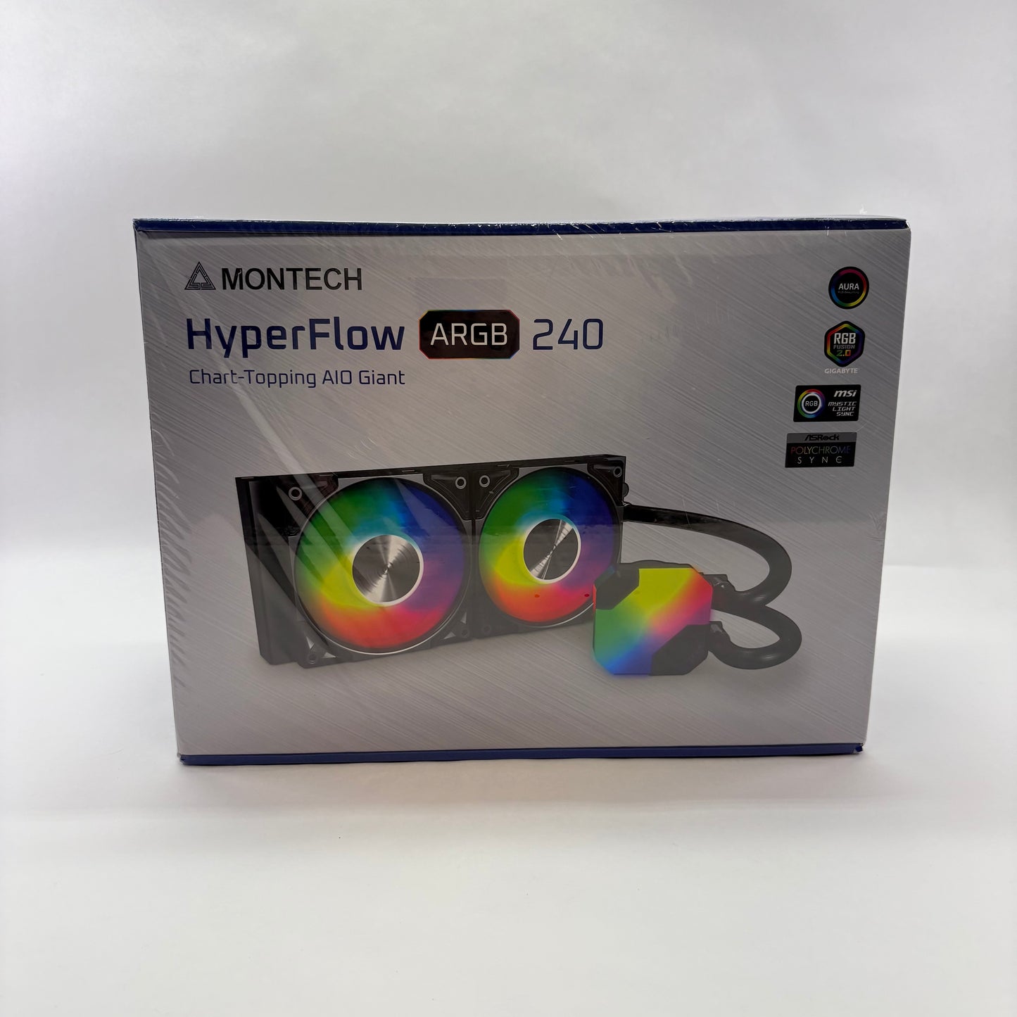 New Montech Hyperflow ARGB 240 Liquid Cooler 4710562740820