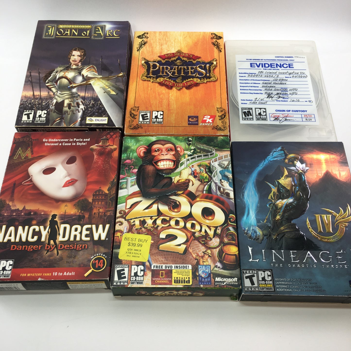 Lot of 33 PC Games [Half Life 2, Fallout 3, Fable and More]