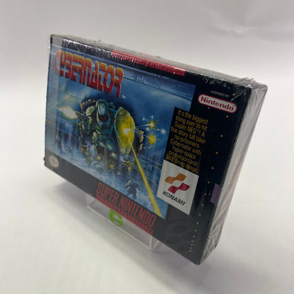 Cybernator (Super Nintendo SNES, 1993) Complete In Box CIB
