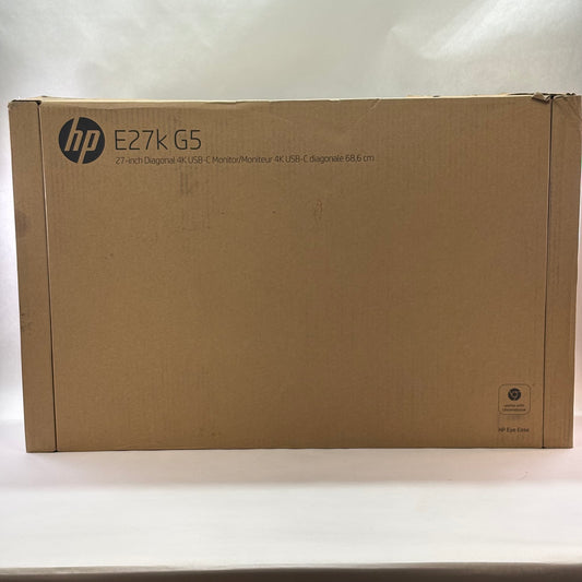 New HP 27" E27K G5 4K UHD LCD IPS Display Monitor