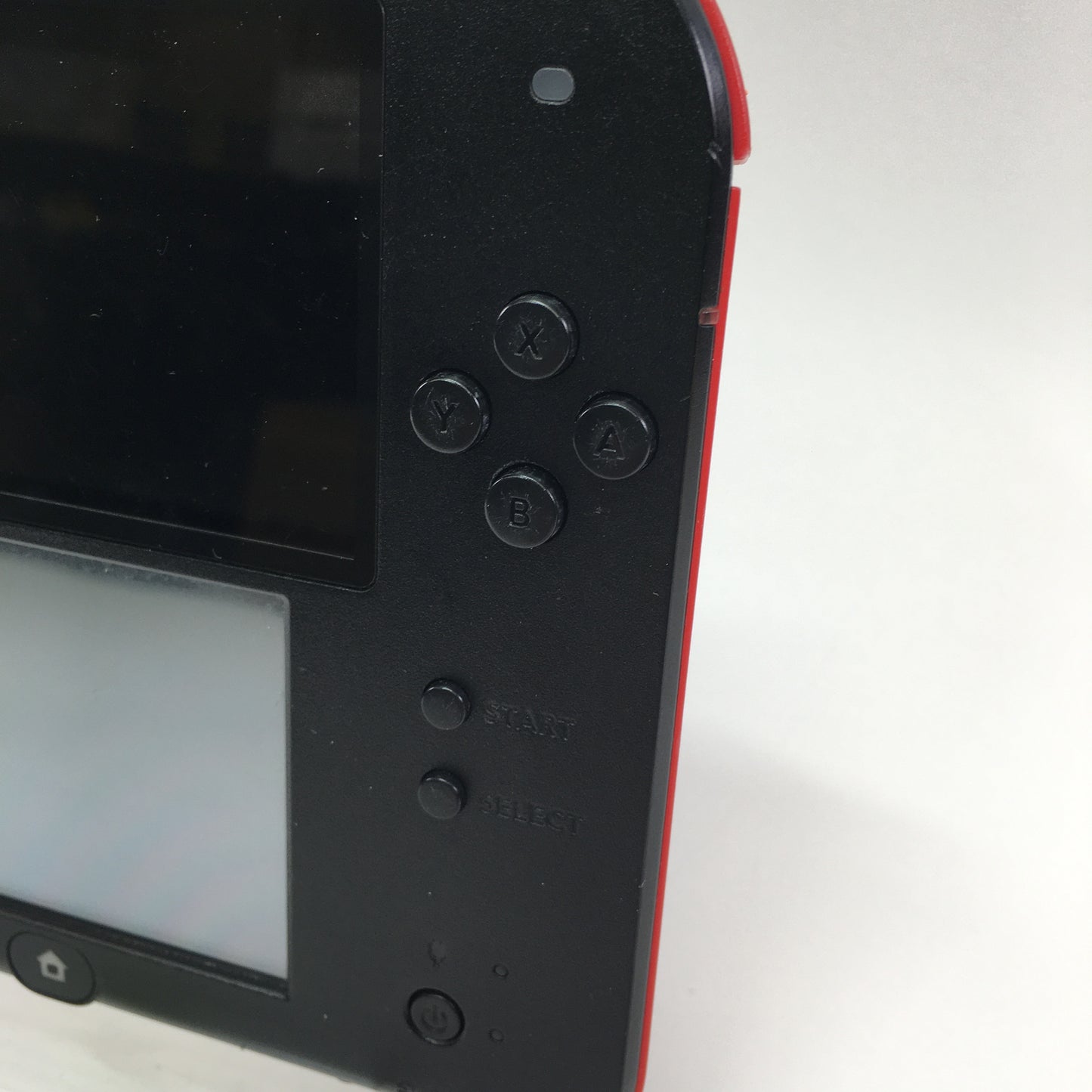 Nintendo 2DS Handheld Game Console FTR-001 Black/Red w 4 Games