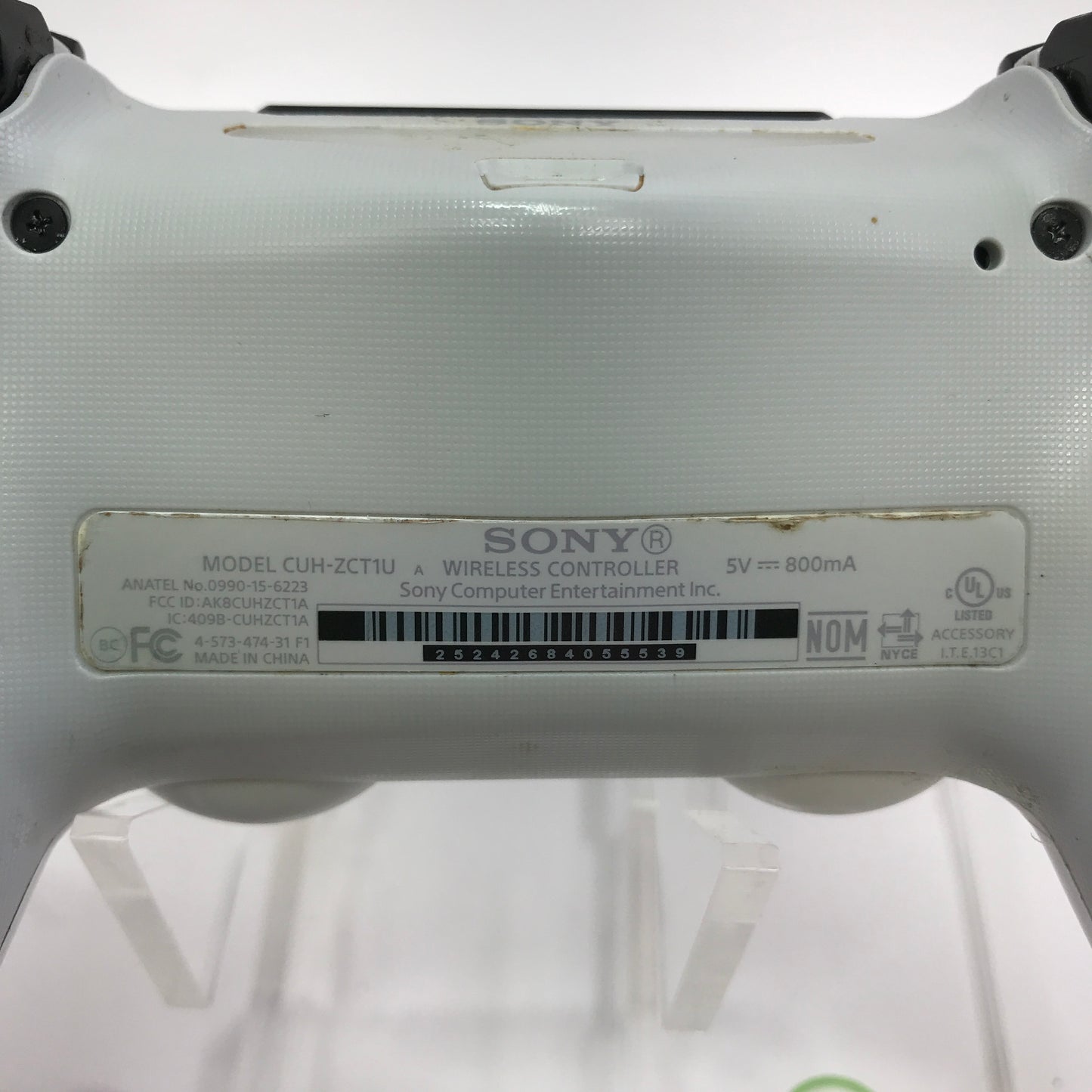 Broken Lot of 5 Sony PlayStation 4 PS4 Wireless Controllers [White, Black, Red]