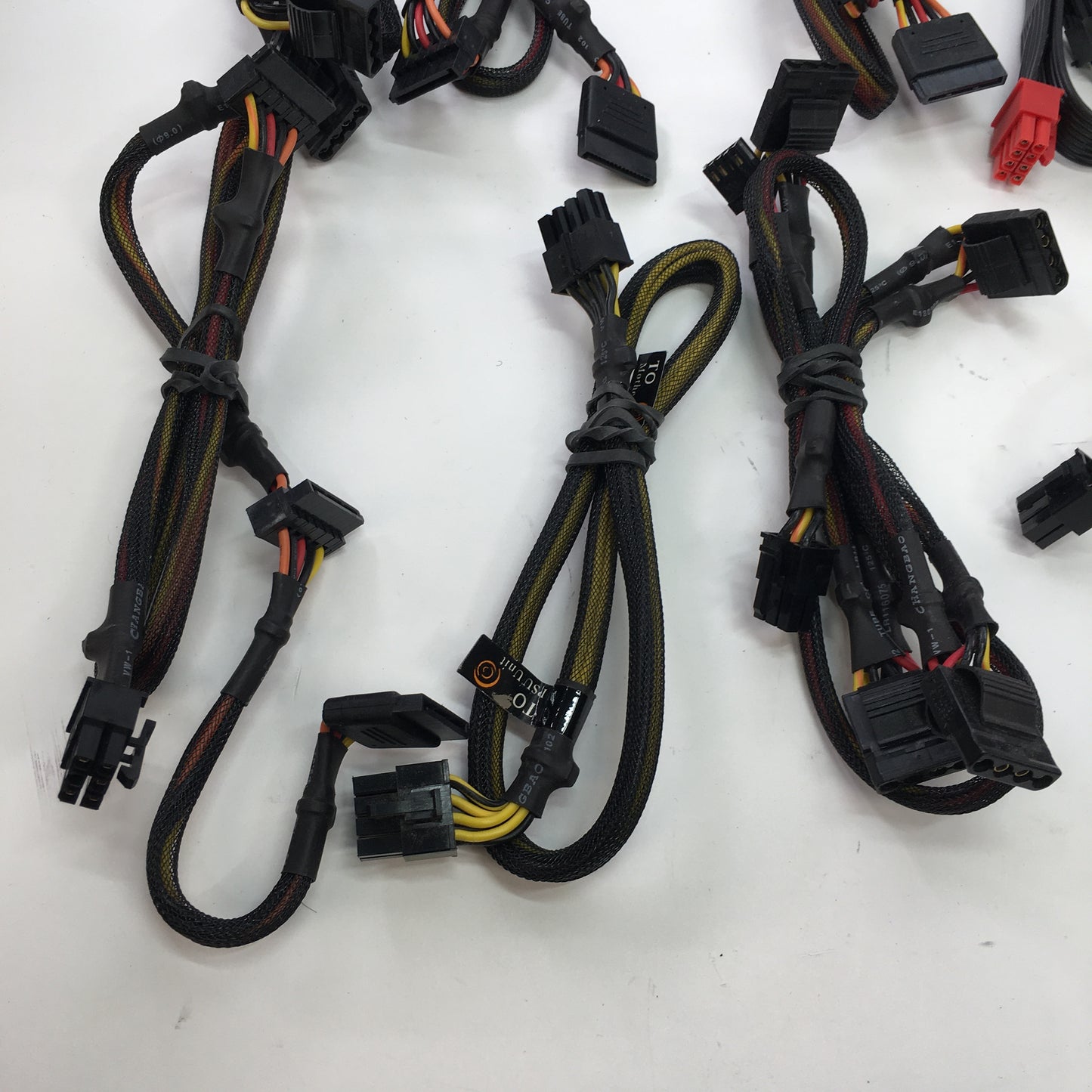 Modular Power Supply Cable for Custom Gaming PC w Cloth Case