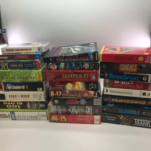  24 PC Game Big Box Collection [Forsaken, Caesars Palace, I Spy and More]