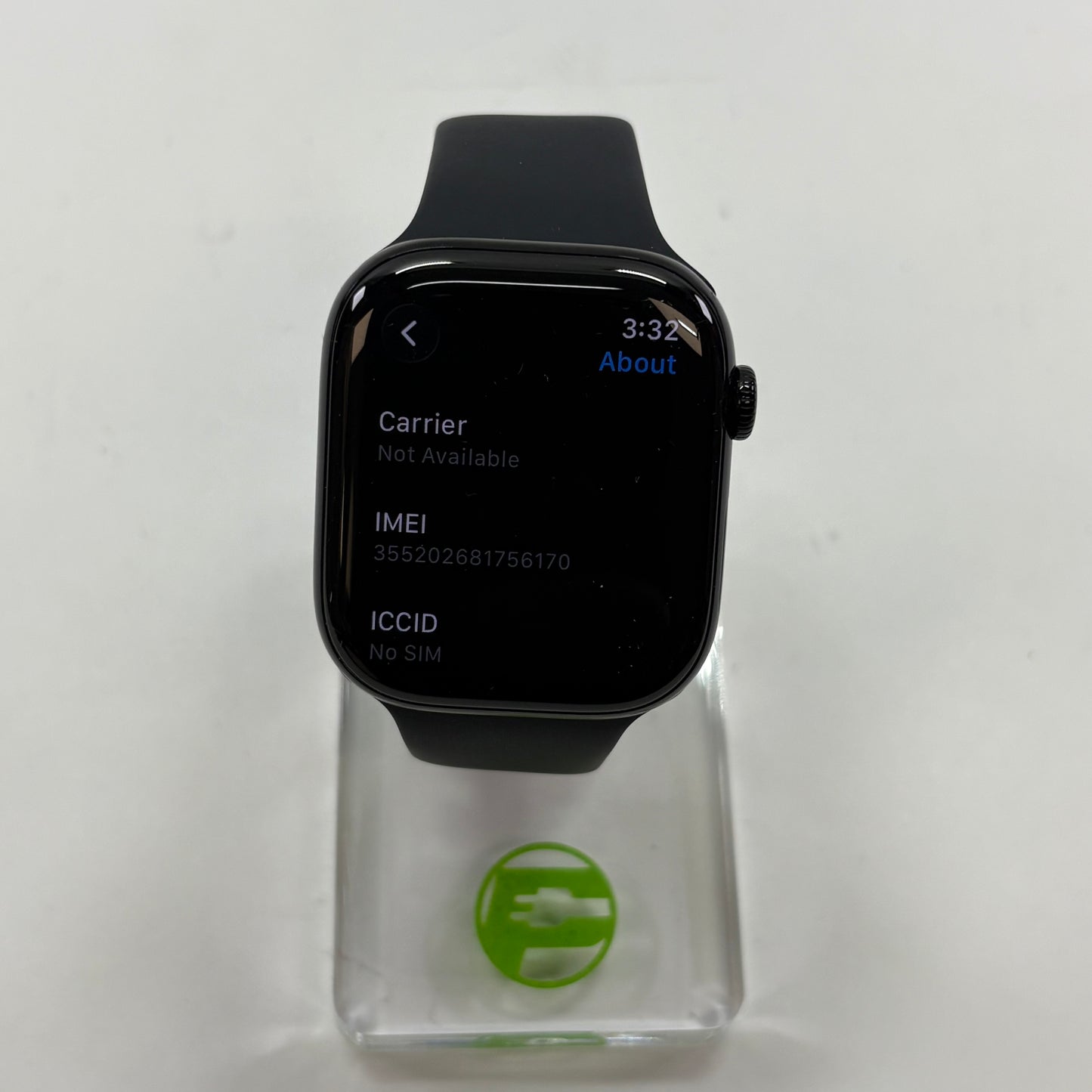 Unlocked Apple Watch Series 11 46MM Jet Black Aluminum Black SportBand MFC24LW/A