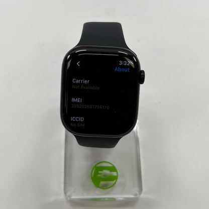 Unlocked Apple Watch Series 11 46MM Jet Black Aluminum Black SportBand MFC24LW/A