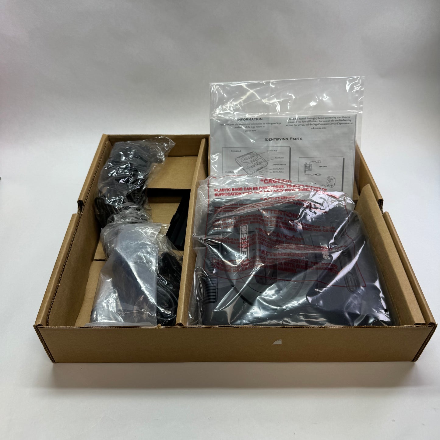 Sega Genesis Console Gaming System Black 1630