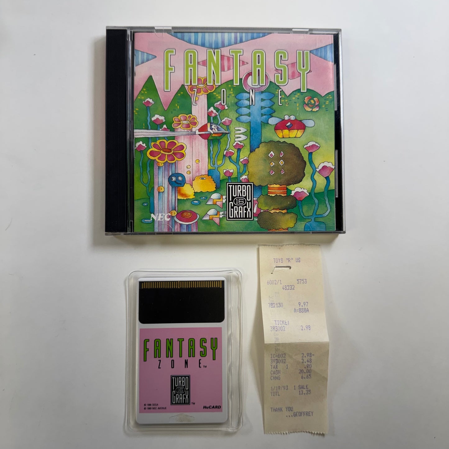 Fantasy Zone (TurboGrafx-16, 1989)