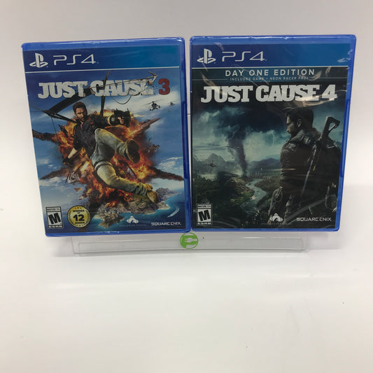 New Just Cause Collection [3,4] Playstation 4, PS4, Factory Sealed