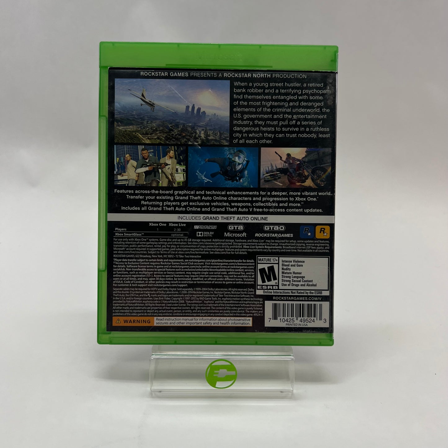 Grand Theft Auto V (Microsoft Xbox One, 2014)