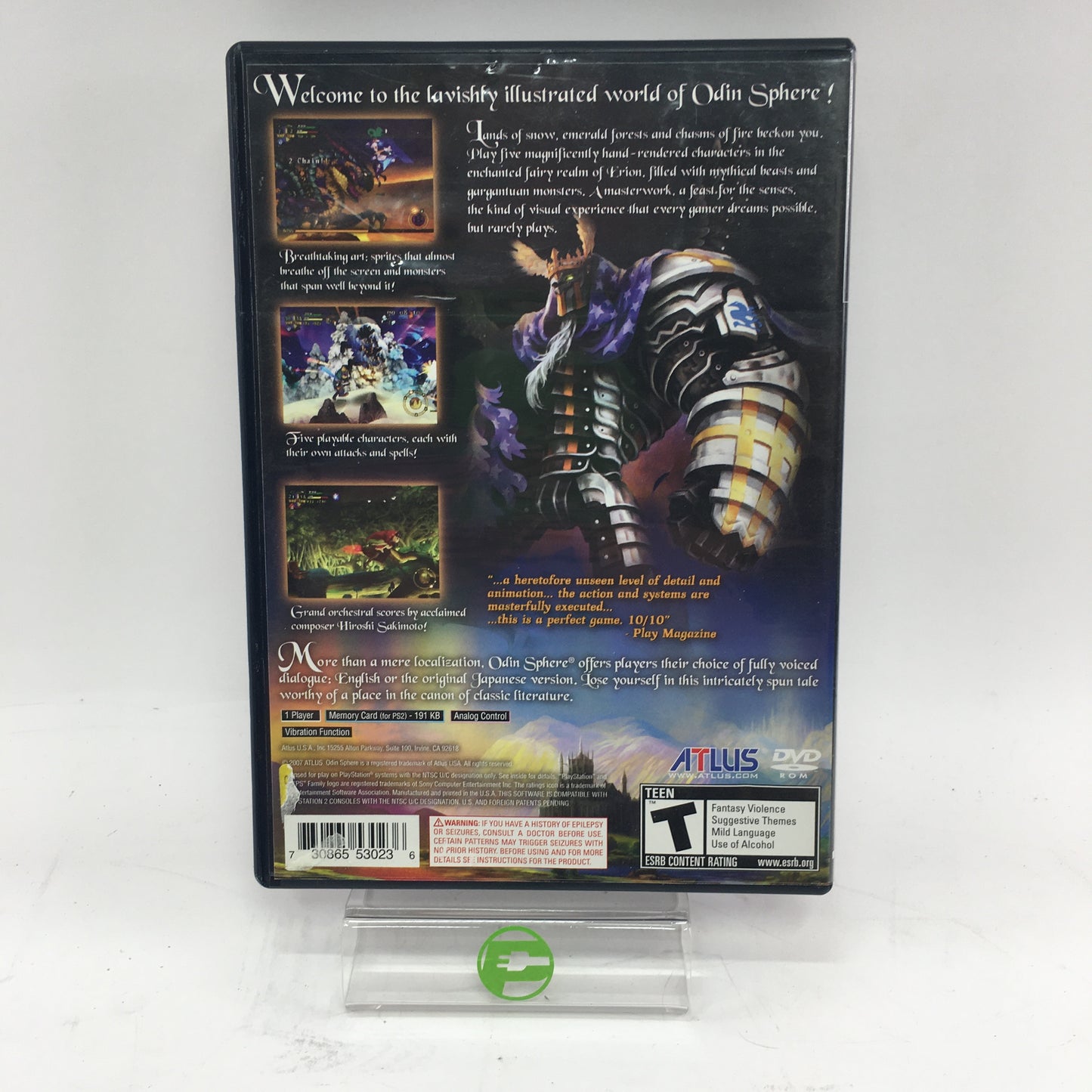 Odin Sphere (Sony PlayStation 2 PS2, 2007) CIB Tested Working