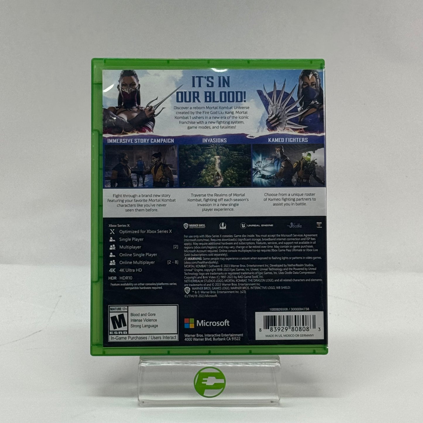 Mortal Kombat 1 and Mortal Kombat 11 (Microsoft Xbox Series X / Xbox One) Bundle