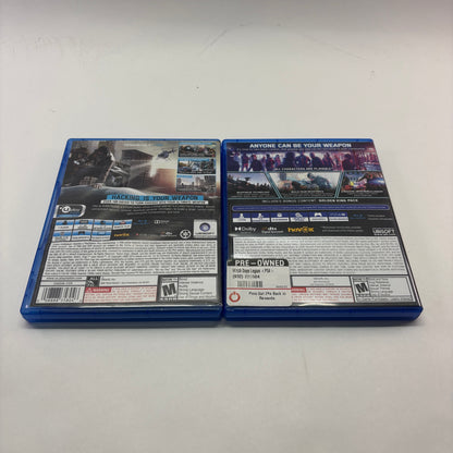 Lot of 2 Sony PlayStation 4 PS4 Games