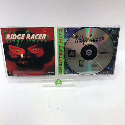 Ridge Racer [Greatest Hits](Sony PlayStation 1 PS1, 1997)CIB w Registration Card