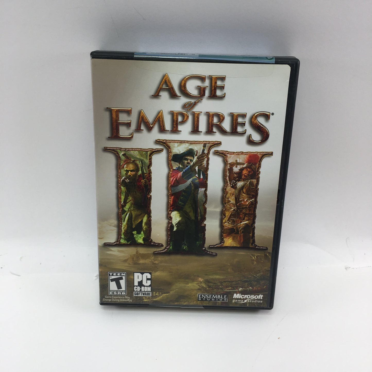 Age of Empires III (PC, 2005) Complete In Box w Manual CIB