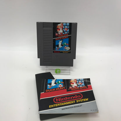 Nintendo NES Zapper Controller NES-005 Orange w Manual and Mario/Duck Hunt