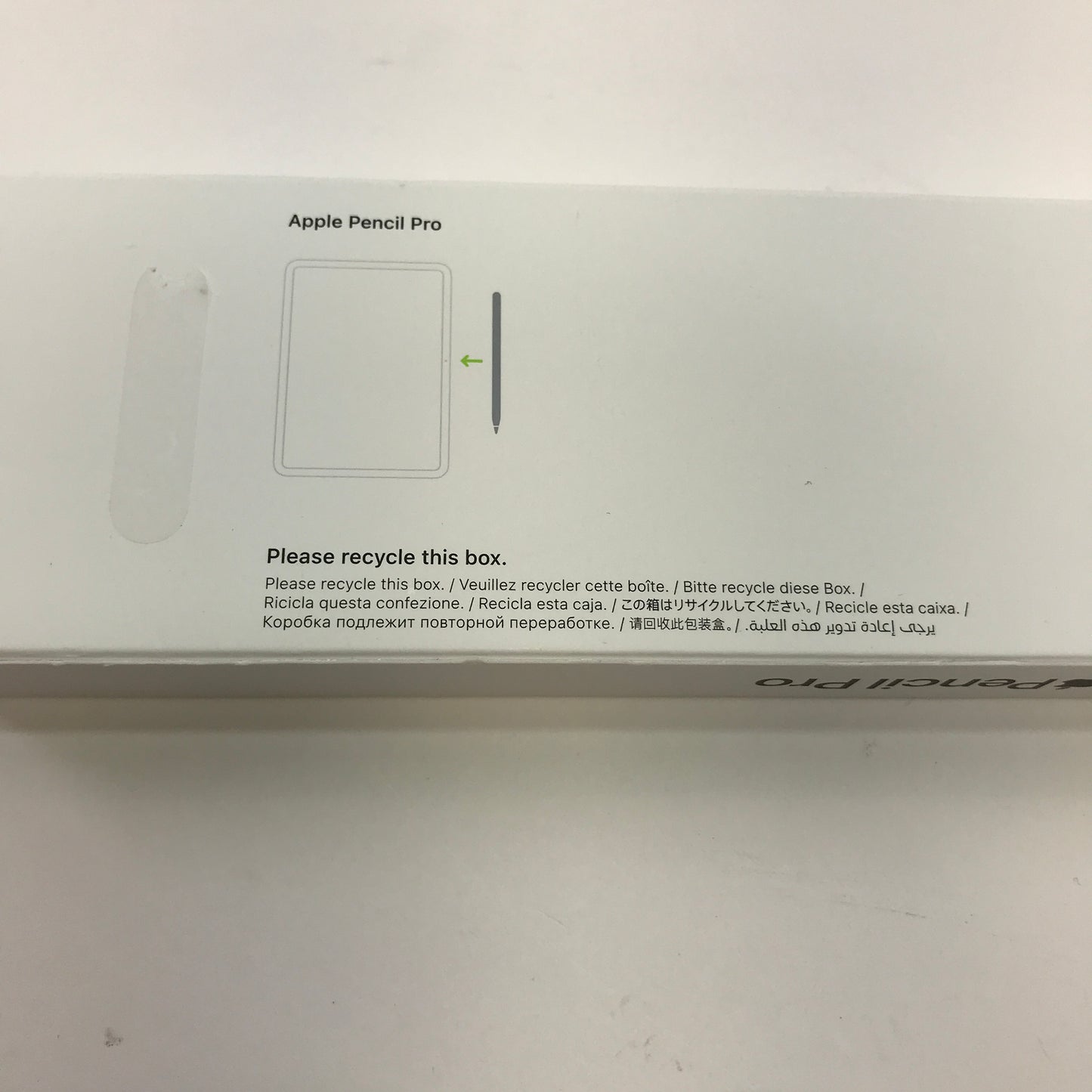 Apple Pencil Pro Smart Pencil Stylus White MX2D3AM/A  Original Box Engraved READ