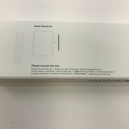 Apple Pencil Pro Smart Pencil Stylus White MX2D3AM/A  Original Box Engraved READ