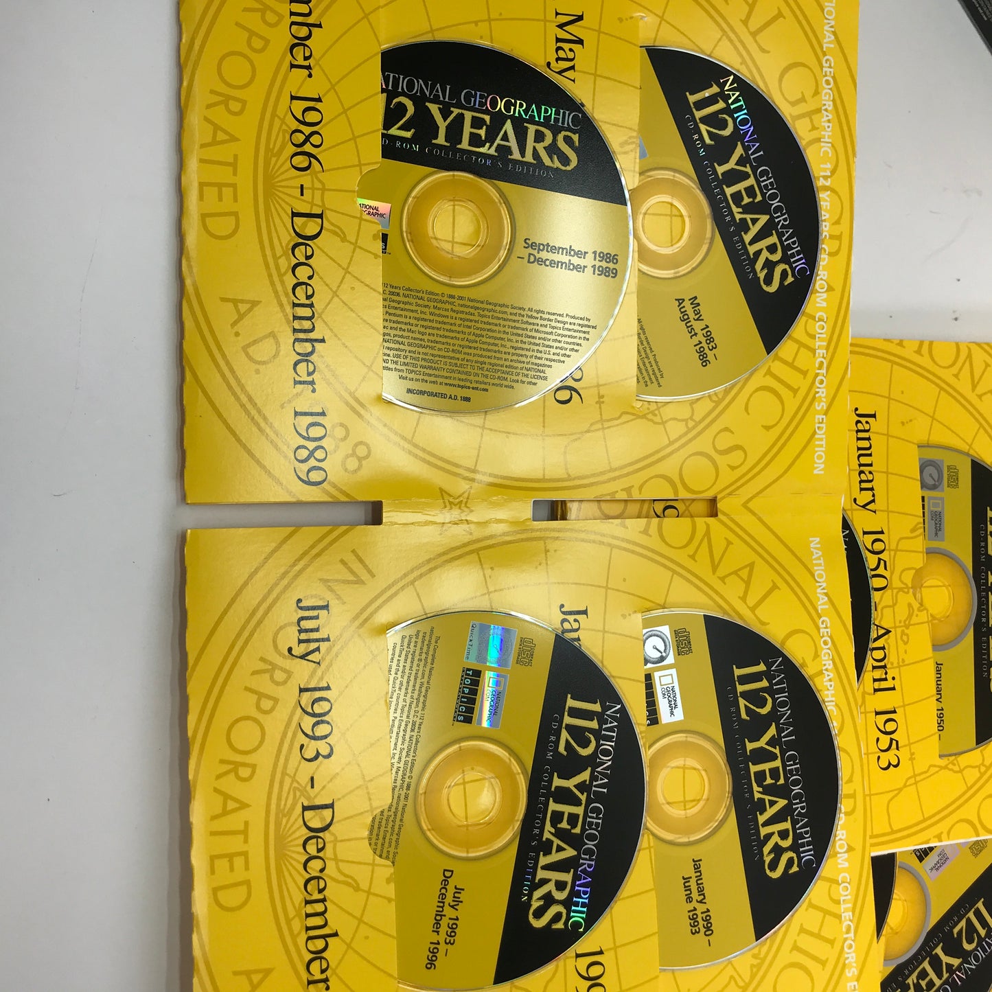 National Geographic 112 Years CD-Rom Collector's Edition 1888- December 2000