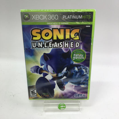 New Sonic Unleashed [Platinum Hits] (Microsoft Xbox 360, 2008) Factory Sealed