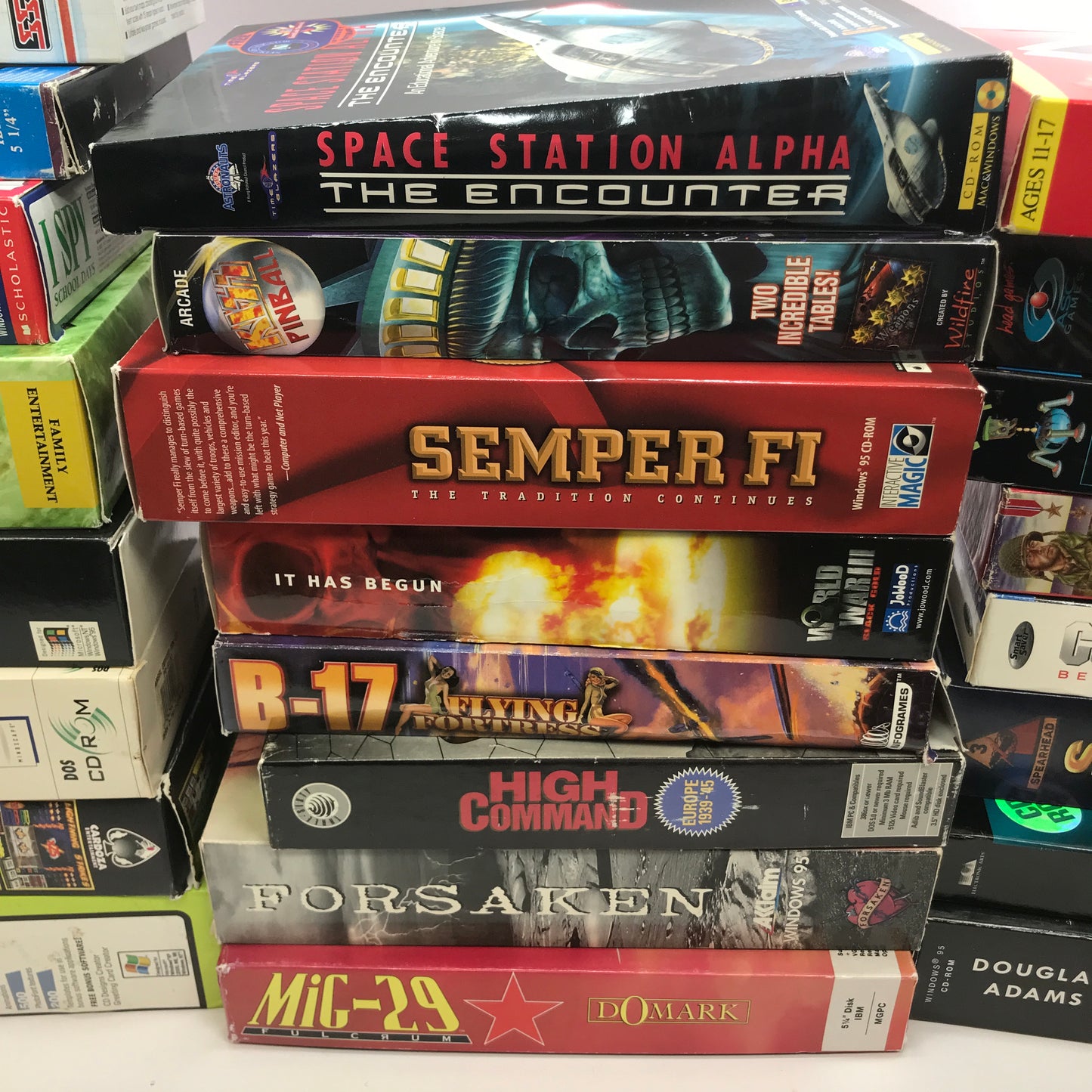  24 PC Game Big Box Collection [Forsaken, Caesars Palace, I Spy and More]