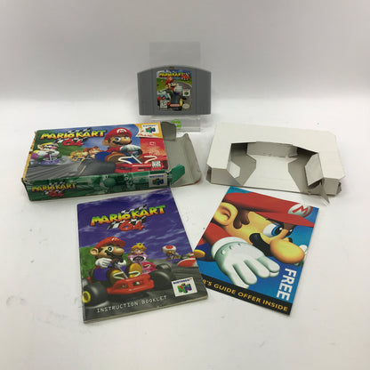 Mario Kart 64 (Nintendo 64 N64, 1997) CIB Tested Working w Protector