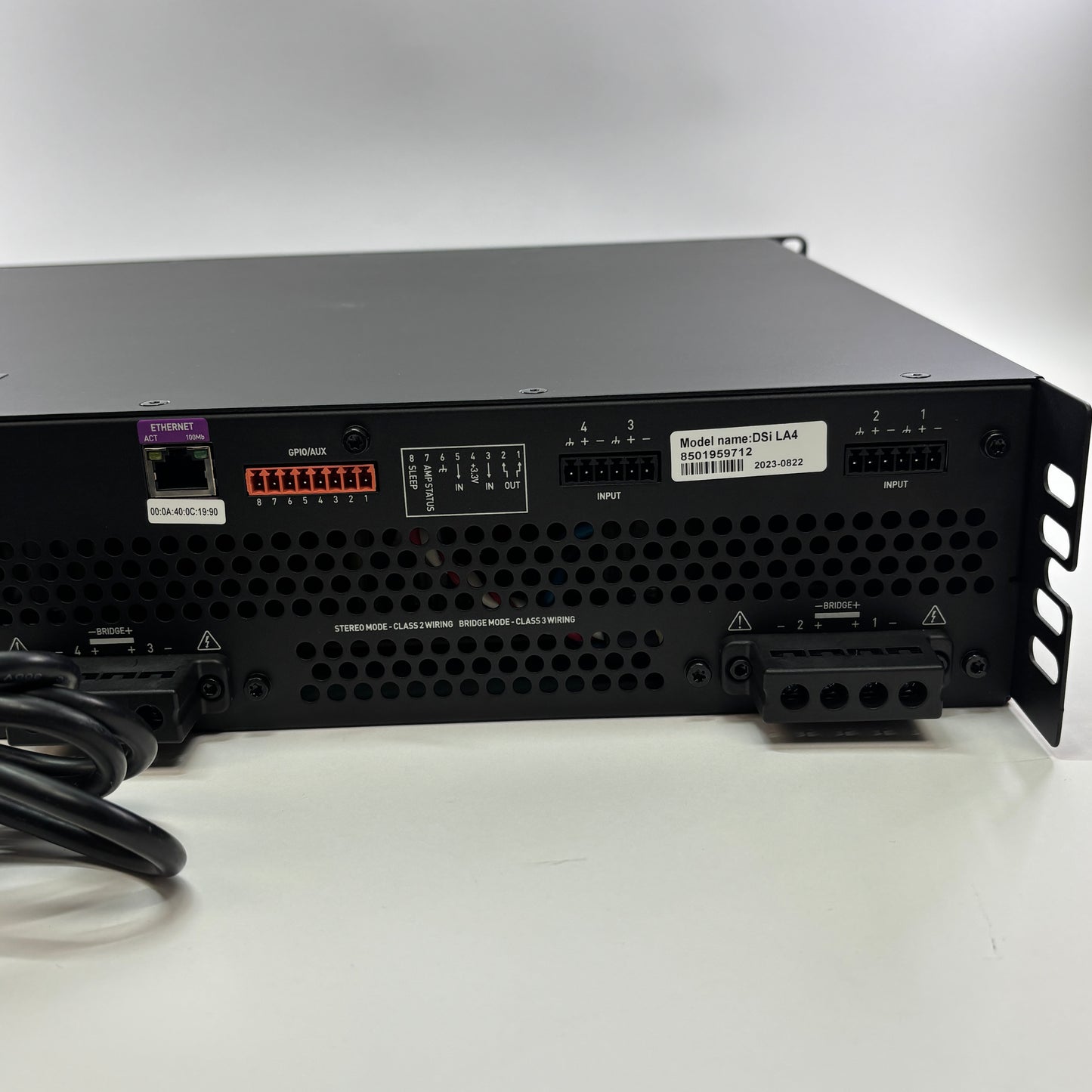 JBL Professional DSi LA4 Amplifier