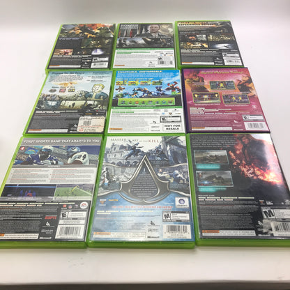 Lot of 133 Microsoft Xbox 360 Games [Call of Duty, Gears of War and More]