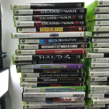 Lot of 133 Microsoft Xbox 360 Games [Call of Duty, Gears of War and More]