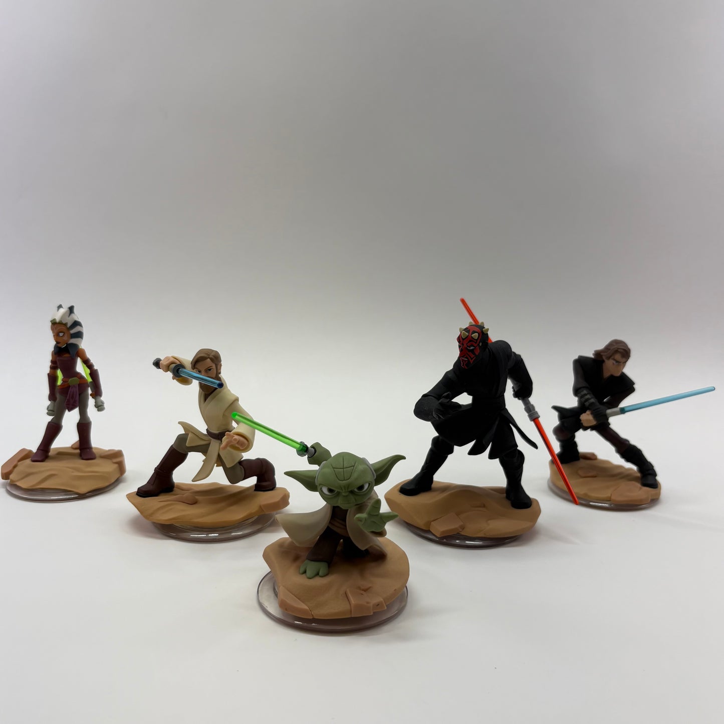 Lot of 5 Disney Infinity 3.0 Star Wars Clone Wars Game Toy Figures INF
