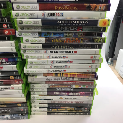Lot of 133 Microsoft Xbox 360 Games [Call of Duty, Gears of War and More]