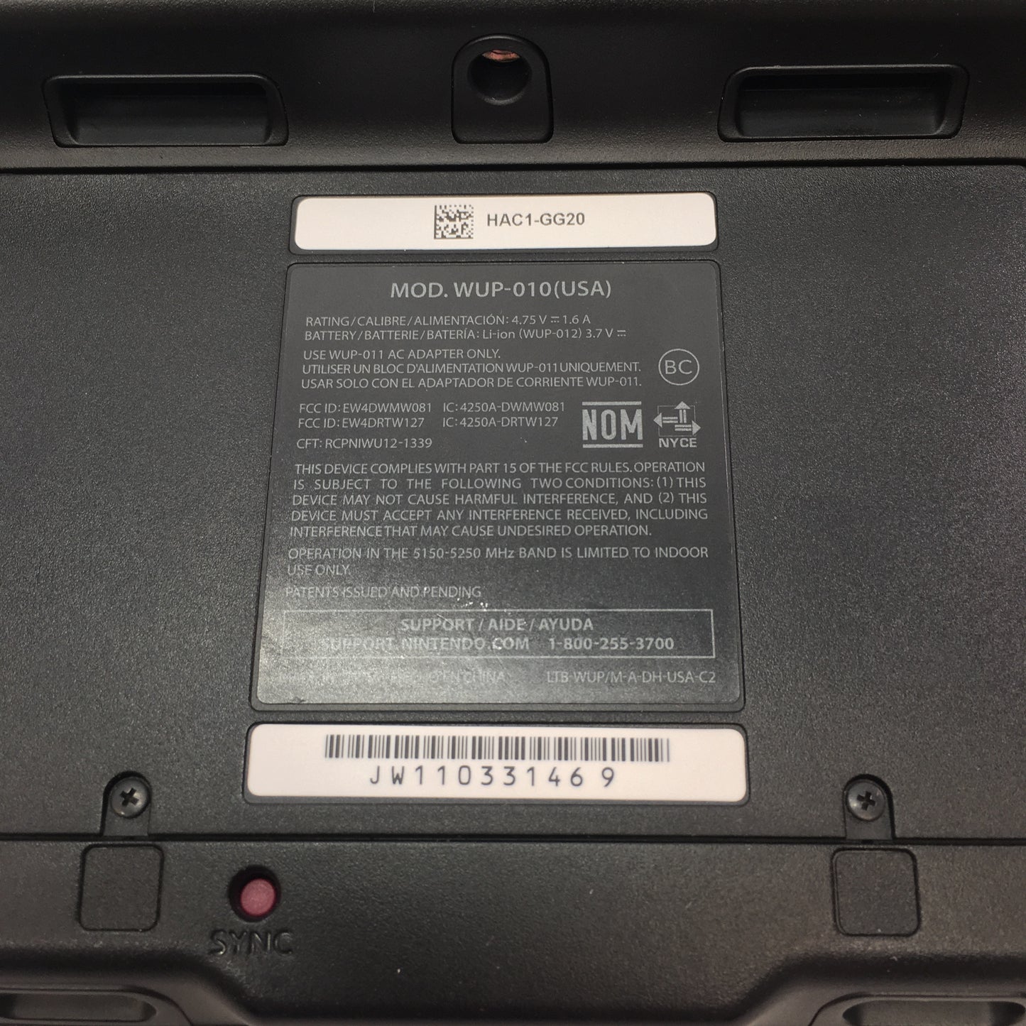 Nintendo Wii U Video Game Console Black CIB Tested and Working w Both Games