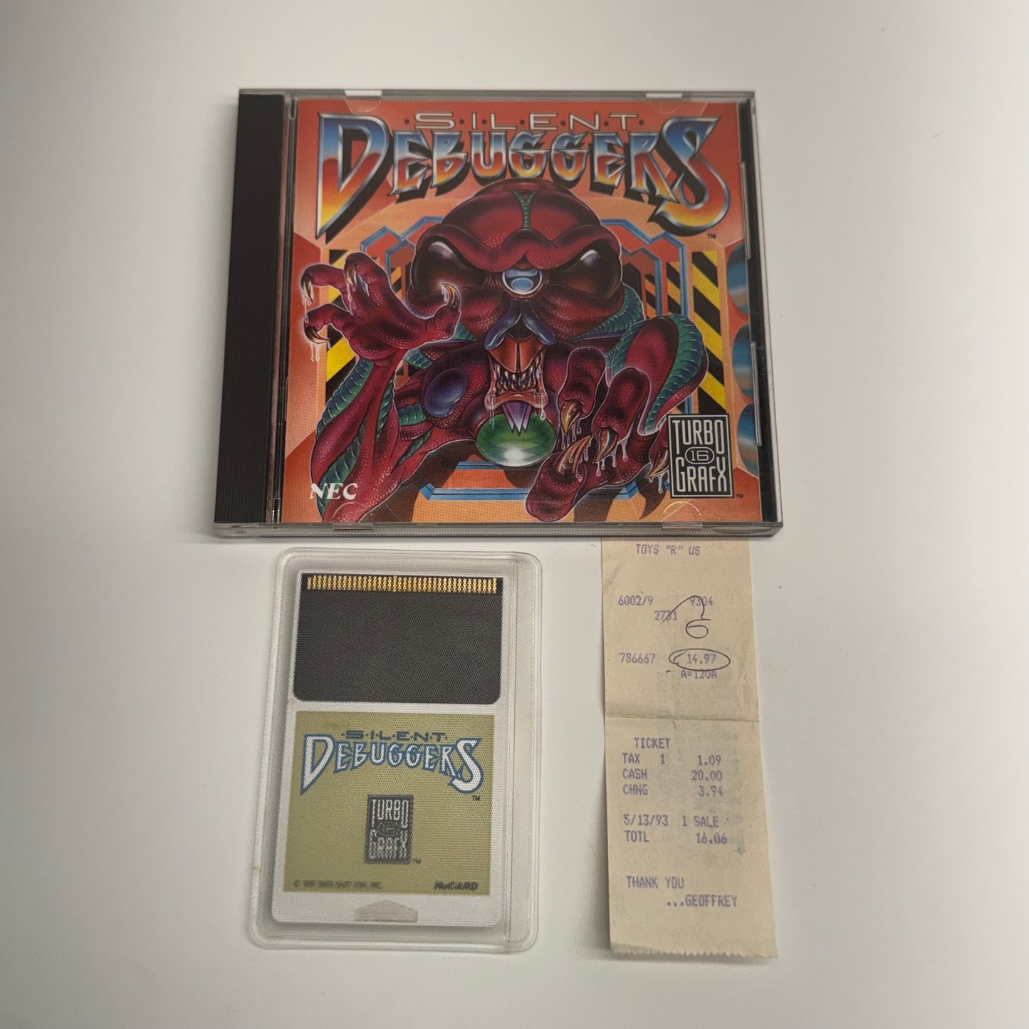 Silent Debuggers (TurboGrafx-16, 1990)