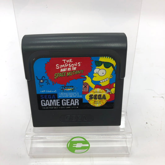 The Simpsons Bart vs the Space Mutants (Sega Game Gear, 1991) Cartridge Only