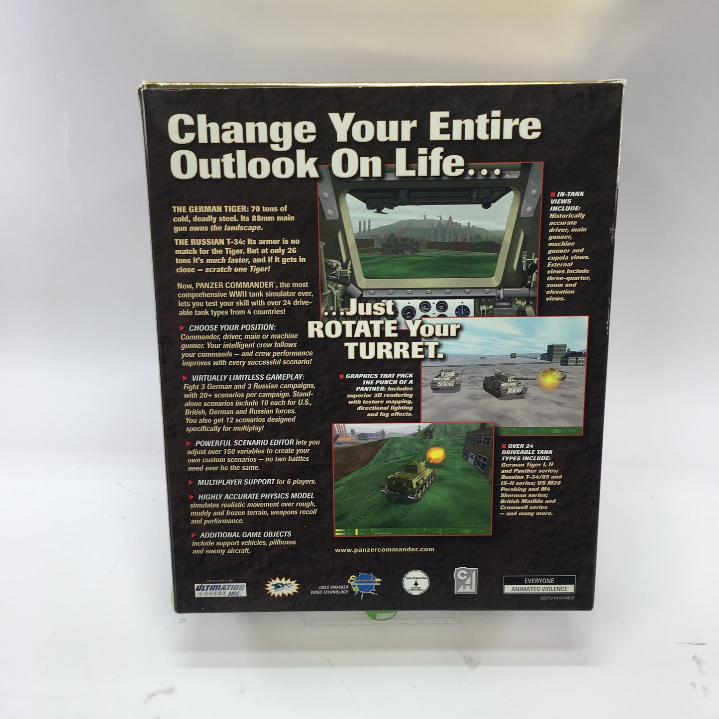 Panzer Commander (PC, 1998) Complete in Original Box, CIB