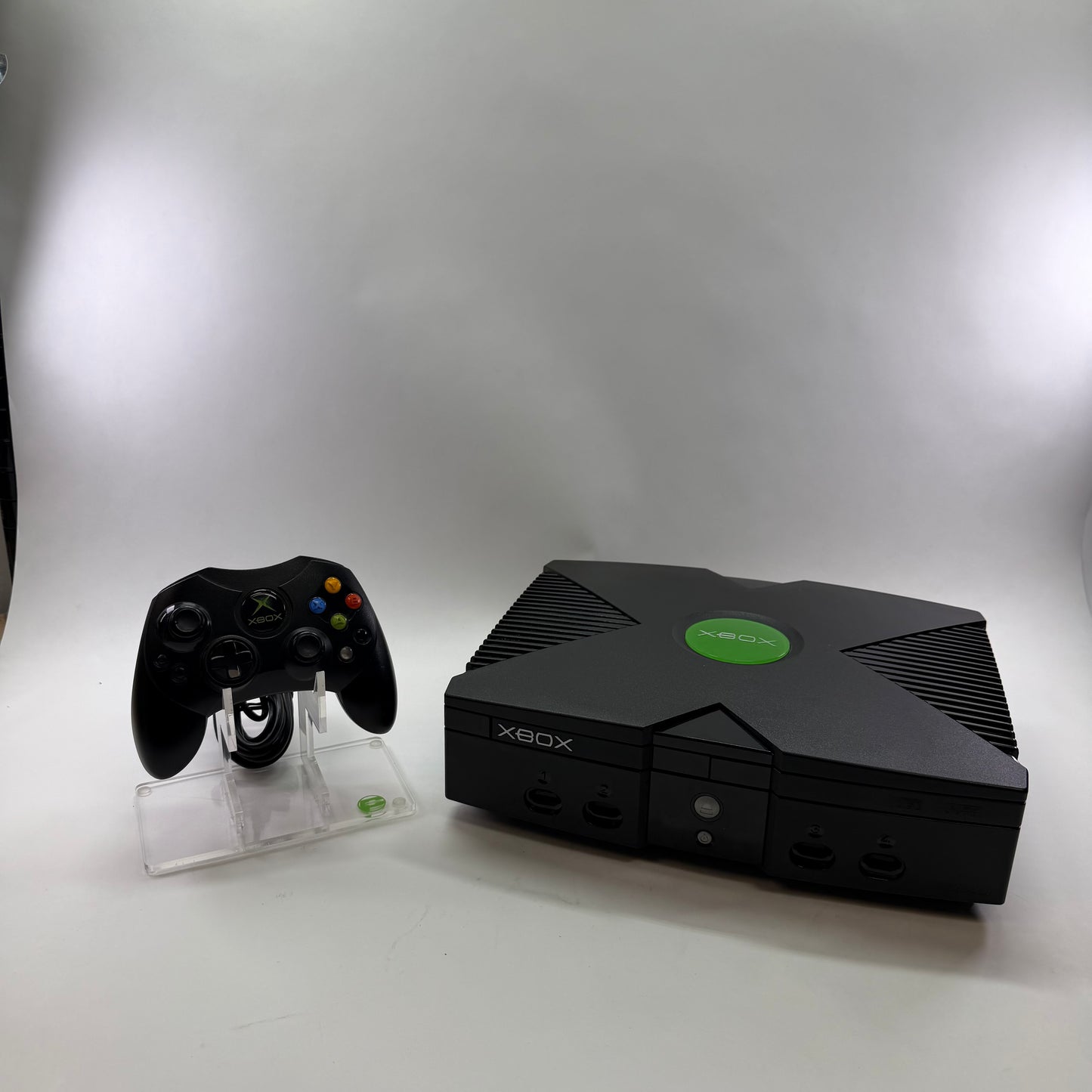 Broken Microsoft Original Xbox 8GB Console Gaming System Black X08-48873 Read Description