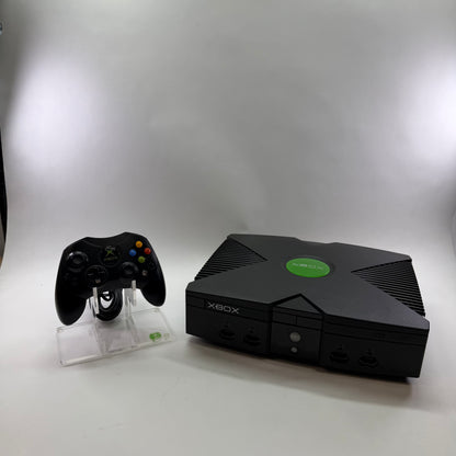 Broken Microsoft Original Xbox 8GB Console Gaming System Black X08-48873 Read Description