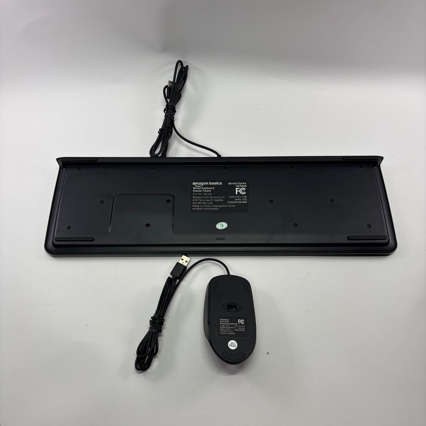 New Amazon Basics Keyboard and mouse combo HK3069