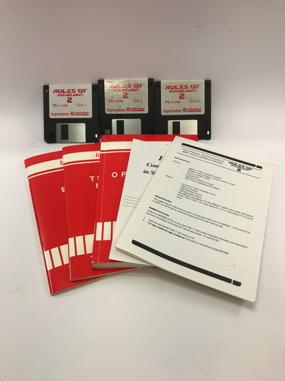 Rules of Engagement 2 (PC, 1993) Complete in Original Box w/ Manuals, CIB