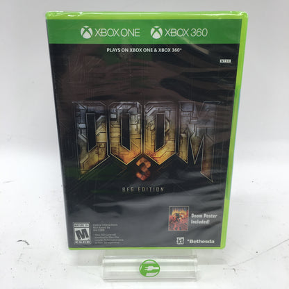 New Doom 3 BFG Edition (Microsoft Xbox 360, 2012) Factory Sealed