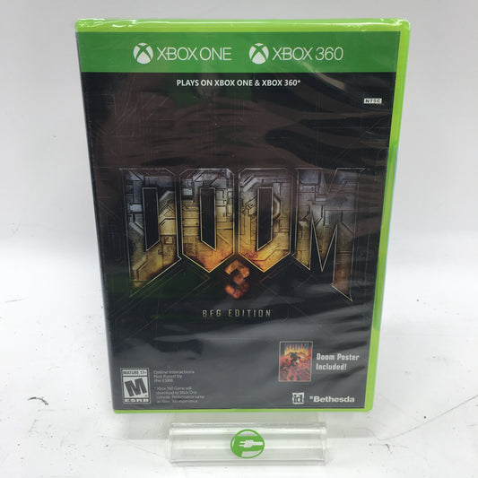 New Doom 3 BFG Edition (Microsoft Xbox 360, 2012) Factory Sealed